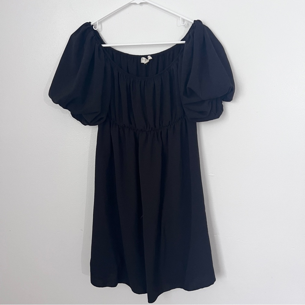 See You Monday Black Dress